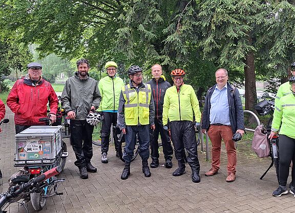 Stadtradeln - Start am Holschentor mit Olaf Schade Stadtradeln - Start am Holschentor mit Olaf Schade
