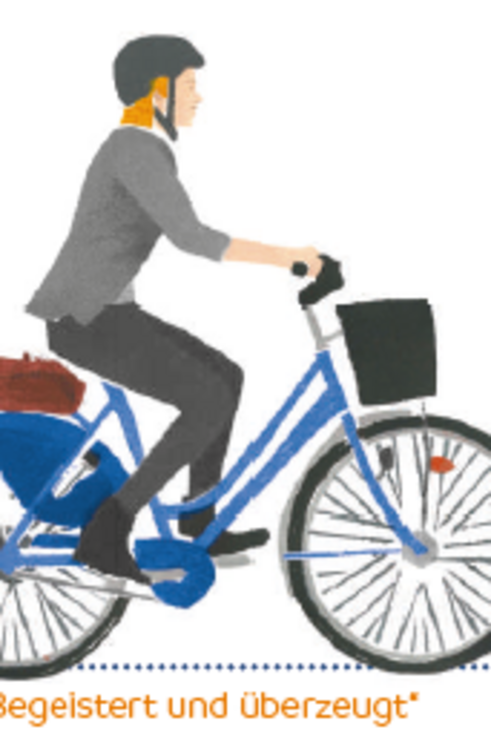 Vier Typen von Radfahrenden: Begeistert und überzeugt Vier Typen von Radfahrenden: Begeistert und überzeugt